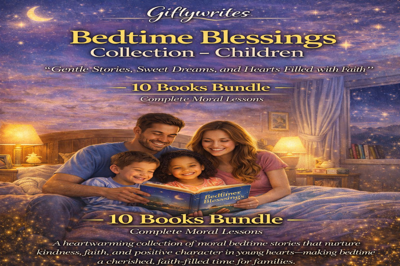 Bedtime Blessings Collection — 10 Books Bundle