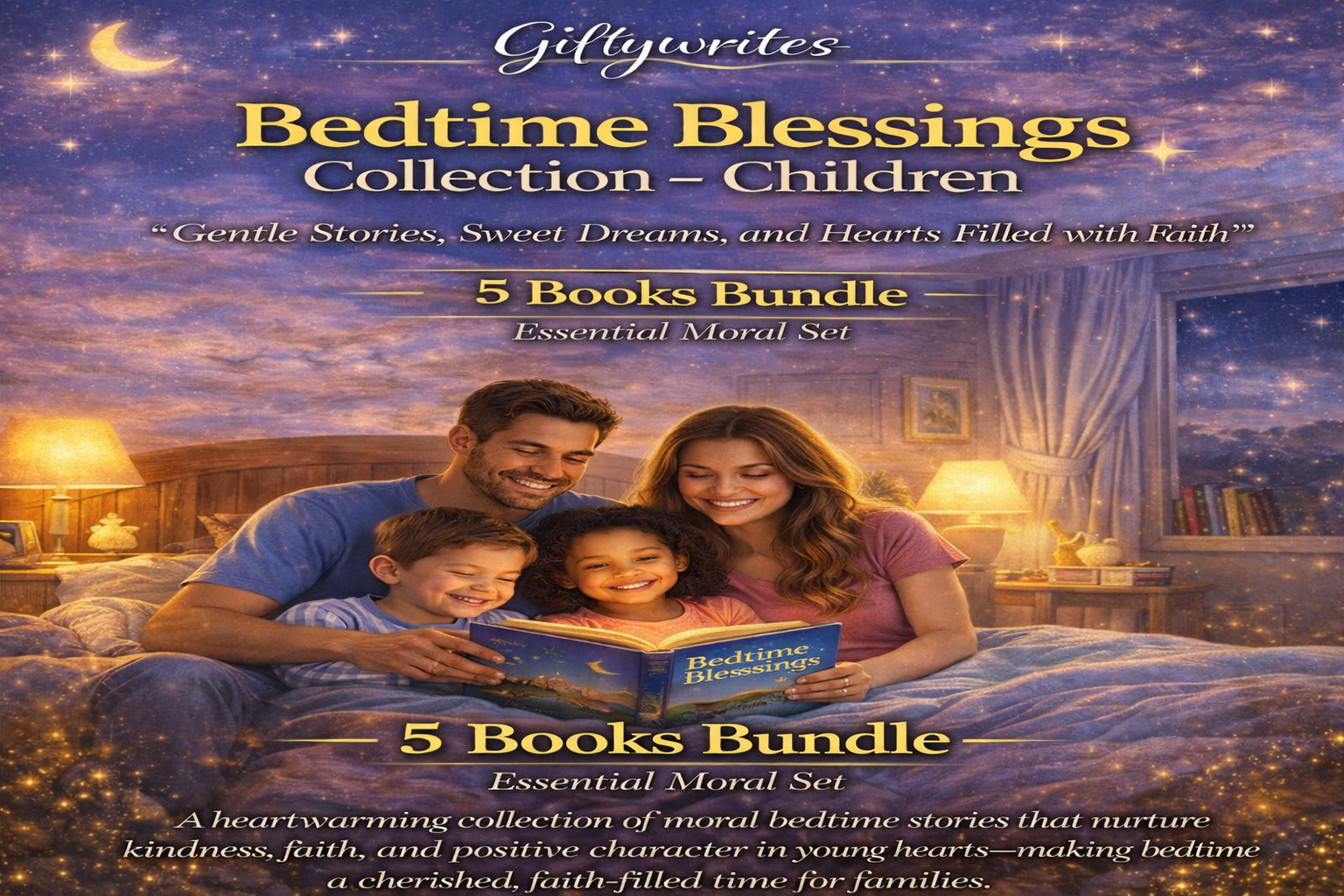 Bedtime Blessings Collection — 5 Books Bundle